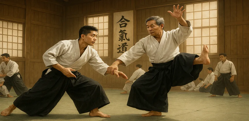 Aikido Aikikai Cover illustration