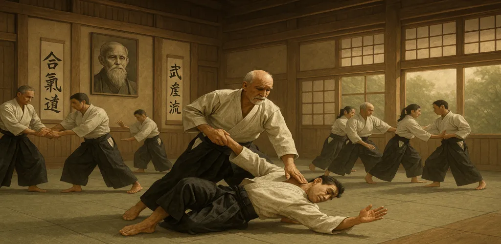 Aikido Takemusu Cover illustration