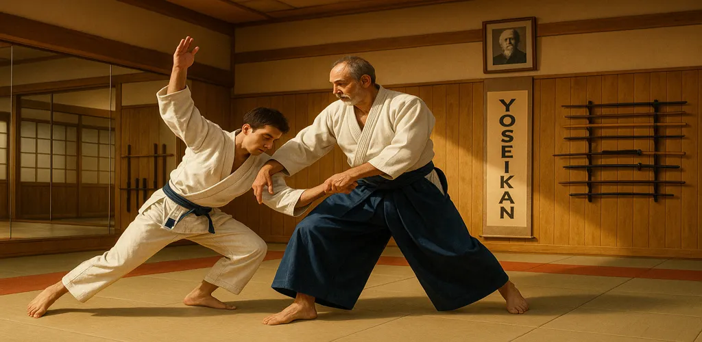 Aikido Yoseikan Cover illustration