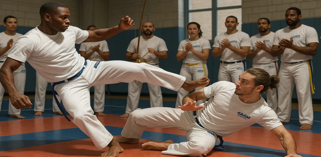 Capoeira Abadá Cover illustration