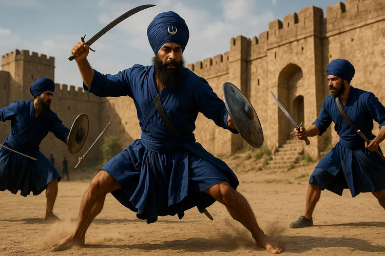 Gatka Nihang Gatka Cover illustration