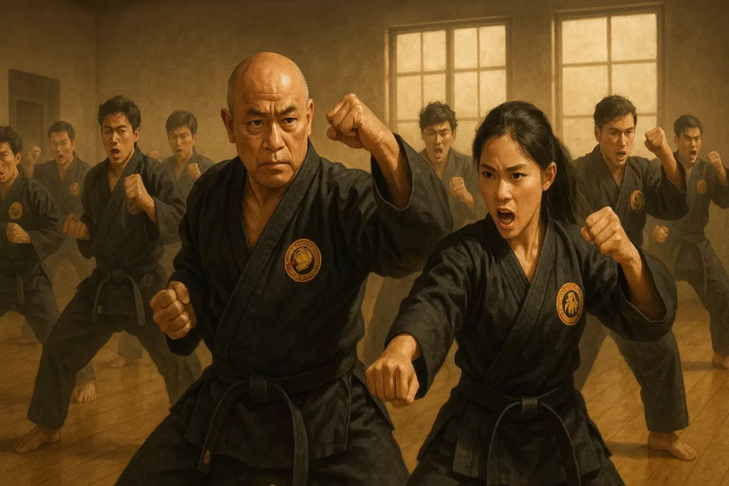 Hapkido Yong Moo Kwan Cover illustration