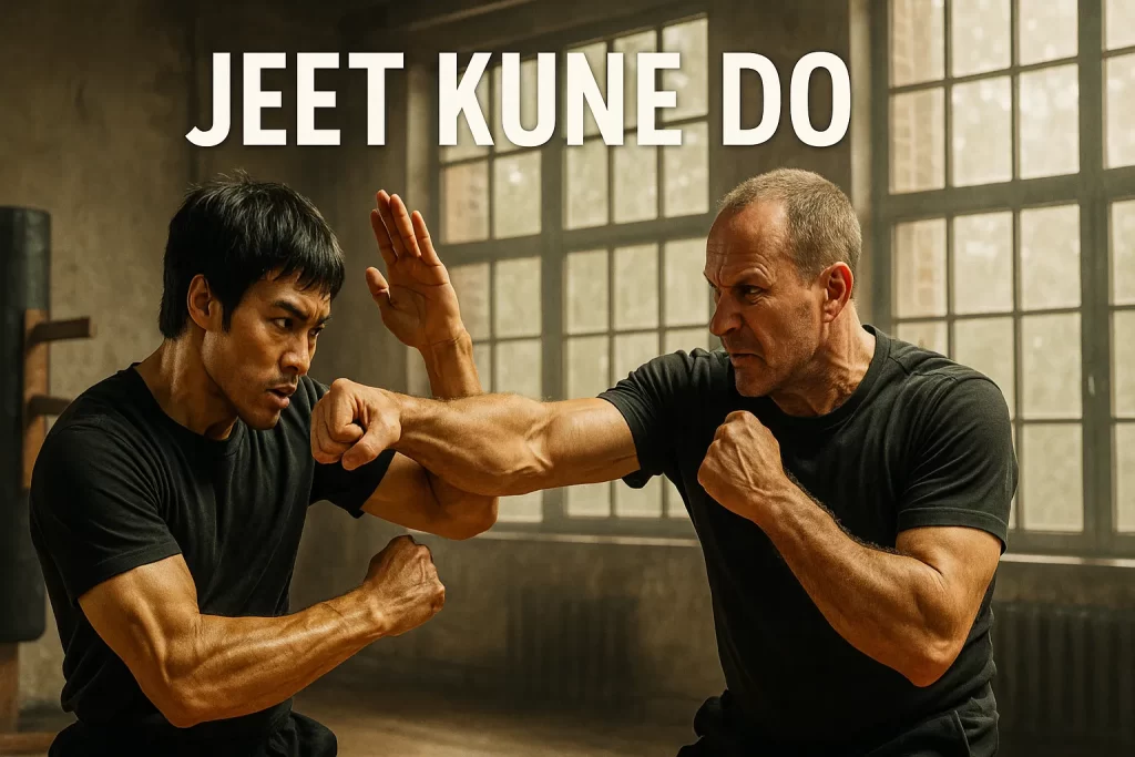 Jeet Kune Do Jun Fan JKD Cover illustration