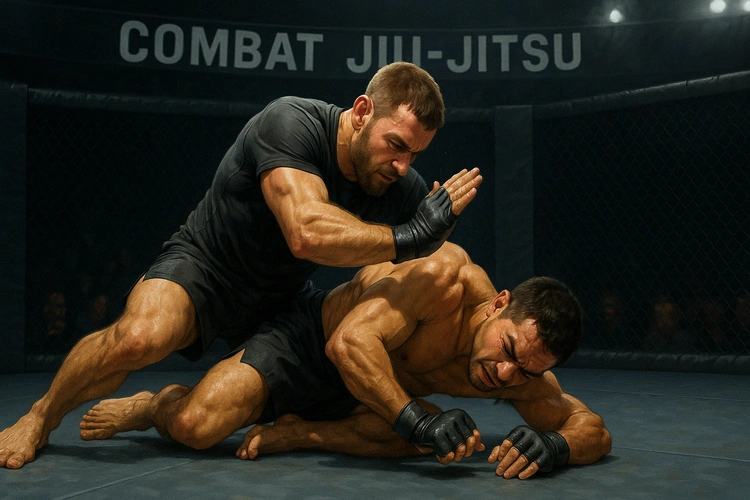 Jiu Jitsu Combat Jiu Jitsu Cover illustration