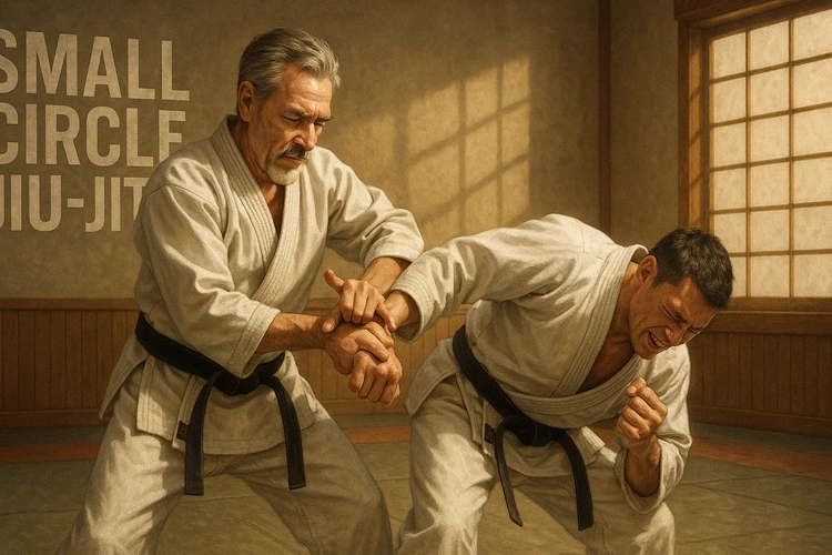 Jiu Jitsu Small Circle Cover illustration