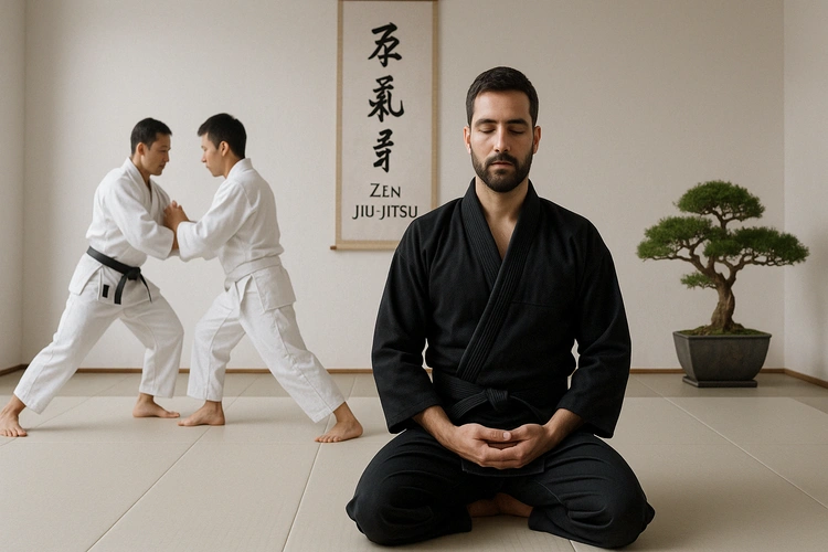 Jiu Jitsu Zen Jiu Jitsu Cover illustration