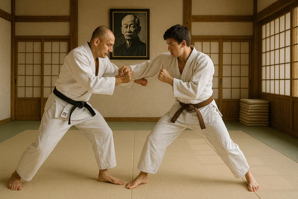Judo cover illustration