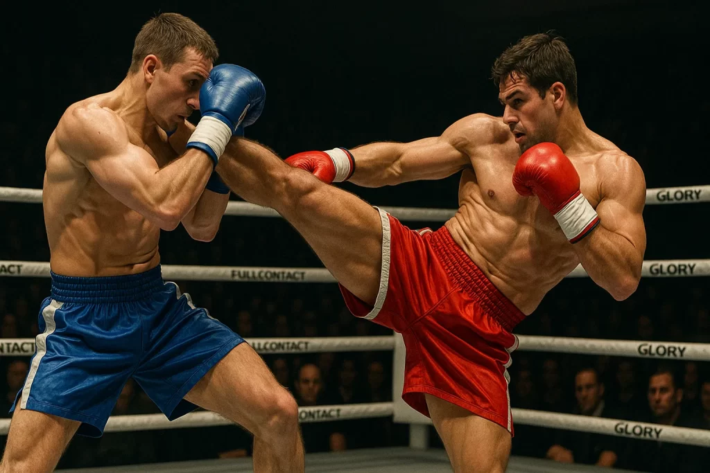Kickboxing Full Contact Cover illustration