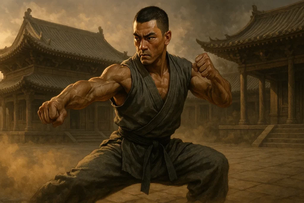 Kung Fu Bajiquan Cover illustration
