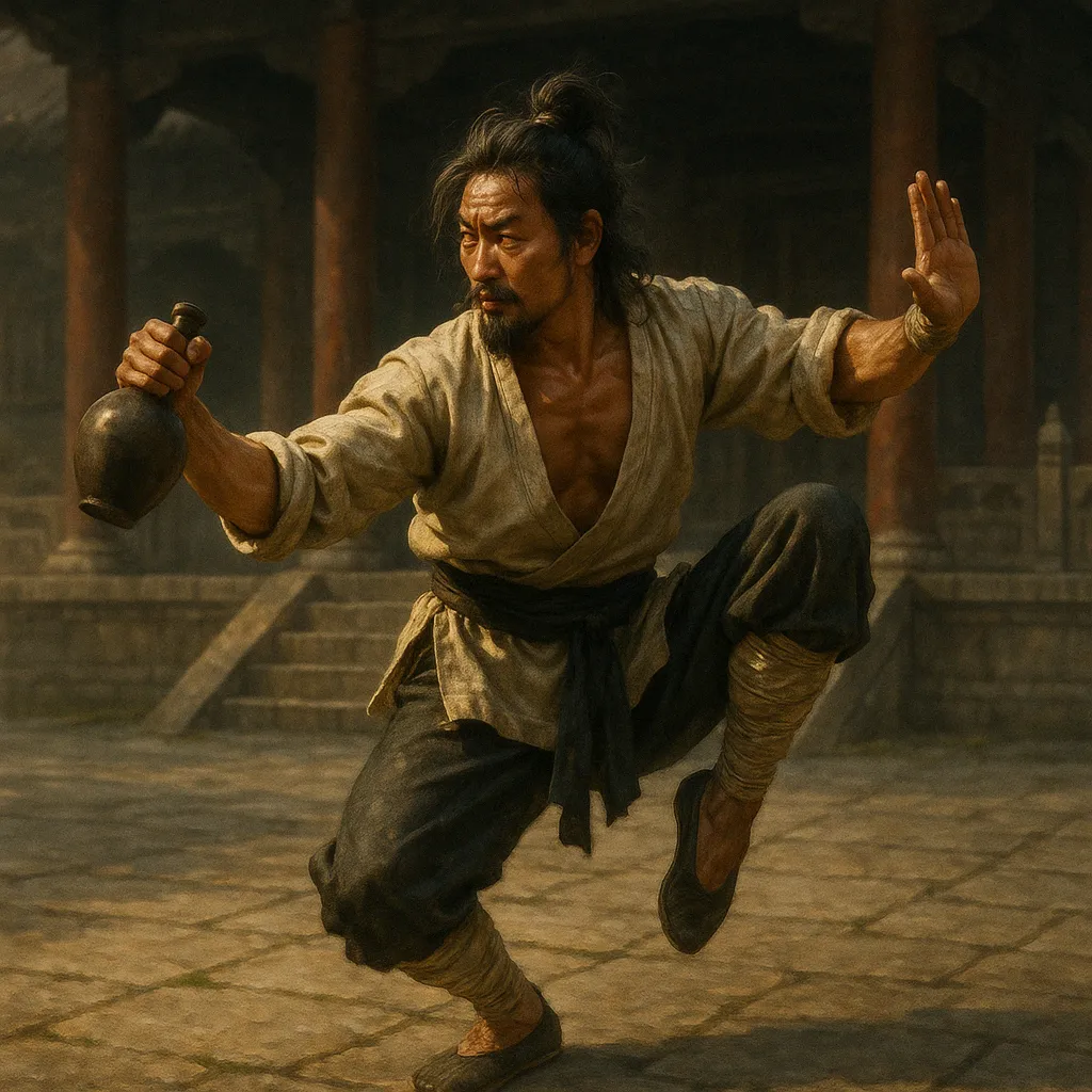 Kung Fu Drunken Boxing Cover illustration