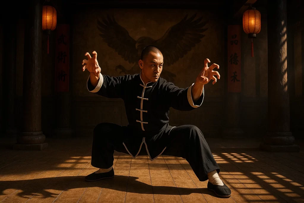 Kung Fu Eagle Claw Cover illustration