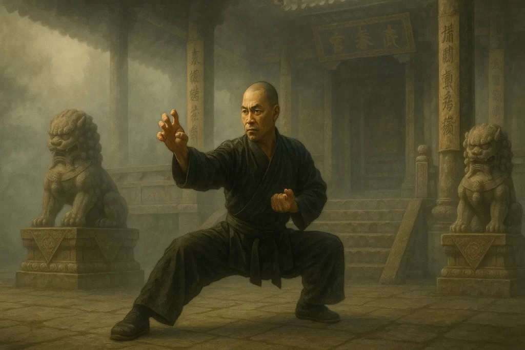 Kung Fu Hung Gar Cover illustration