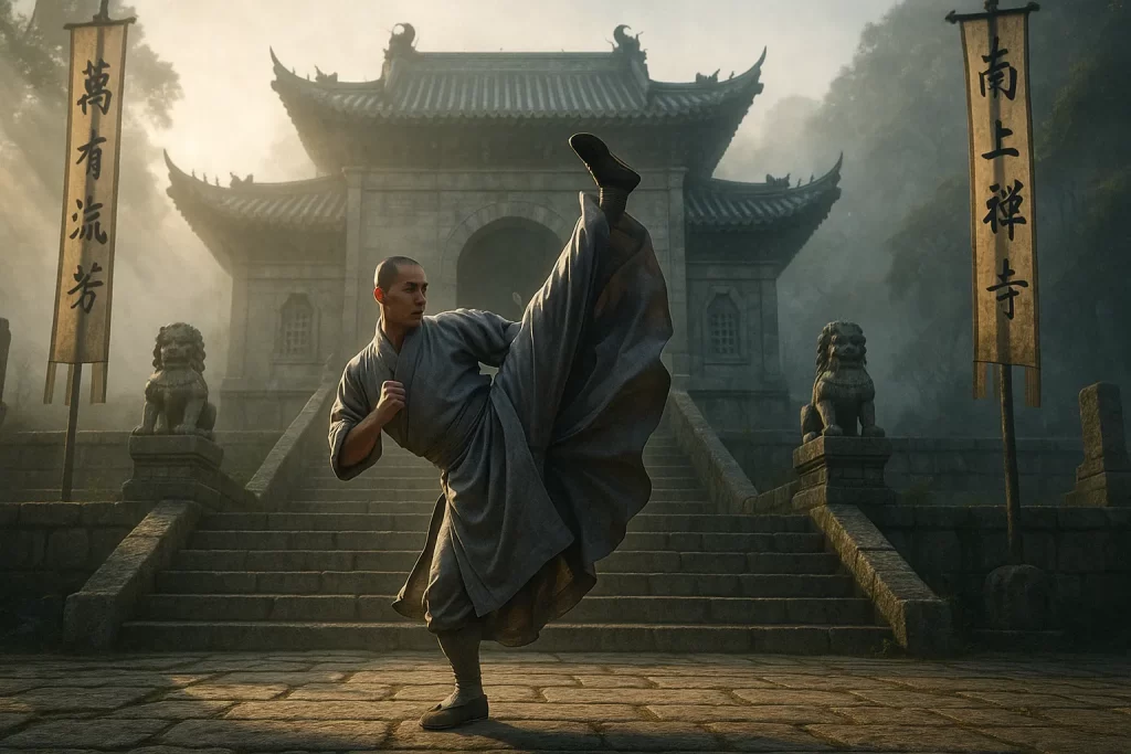 Kung Fu Northern Shaolin Cover illustration