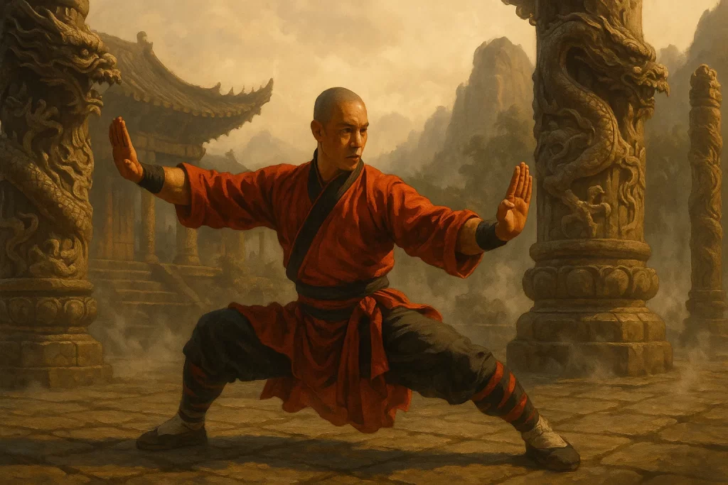 Kung Fu Southern Shaolin Cover illustration