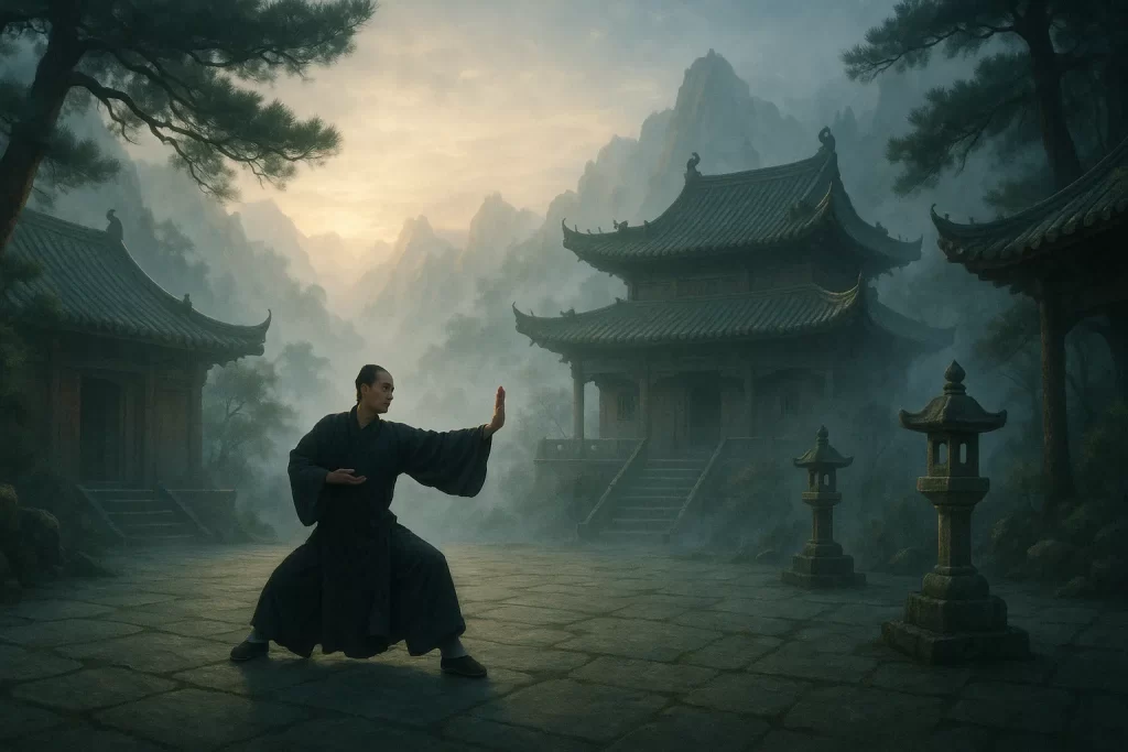 Kung Fu Wudang Cover illustration