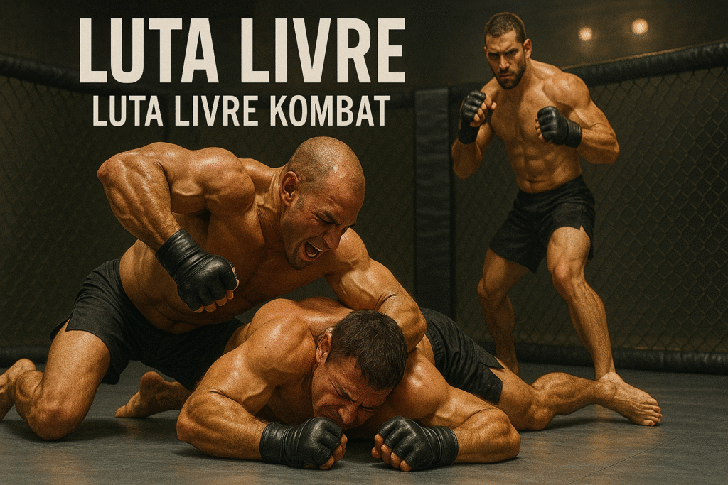 Luta Livre Luta Livre Kombat Cover illustration