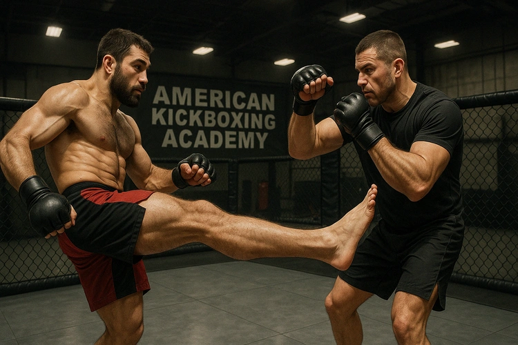 MMA American Kickboxing Academy Cover illustration