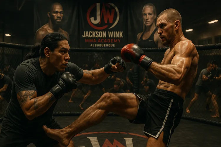 MMA Jackson Wink MMA Academy Cover illustration