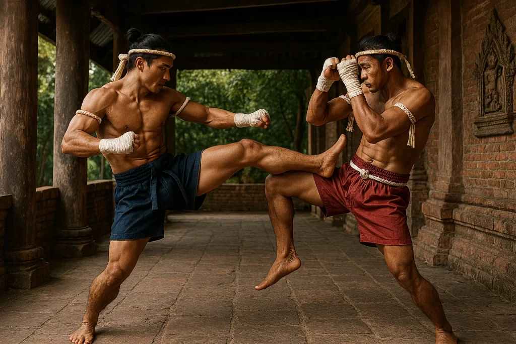 Muay Thai cover illustration