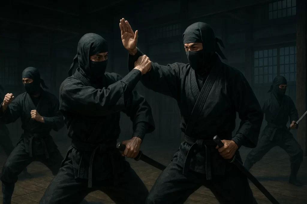 Ninjutsu Bujinkan Cover illustration