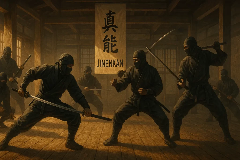 Ninjutsu Jinenkan Cover illustration