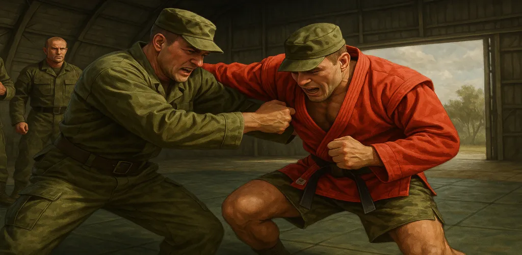 Sambo Military Sambo Cover illustration