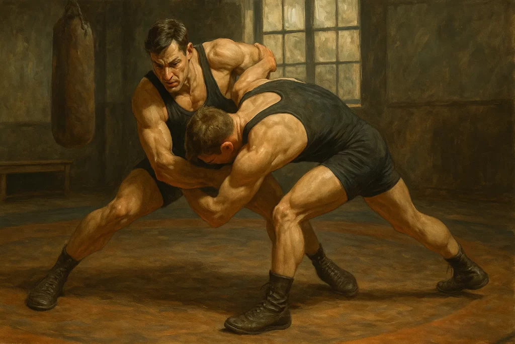Savate Parisian Wrestling Cover illustration