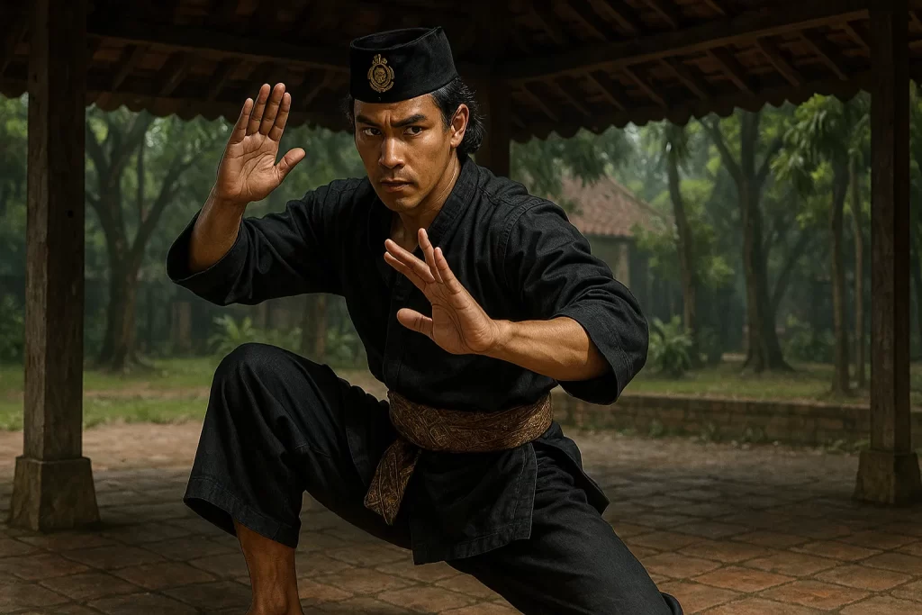 Silat Pencak Silat Cover illustration