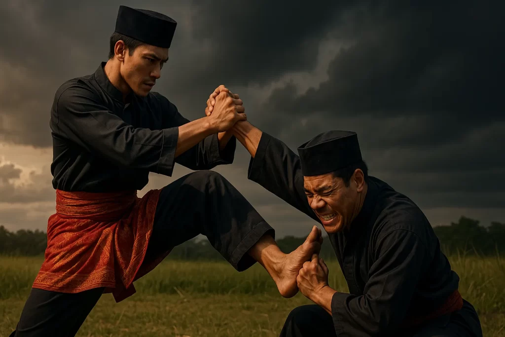 Silat Silat Bandrong Cover illustration