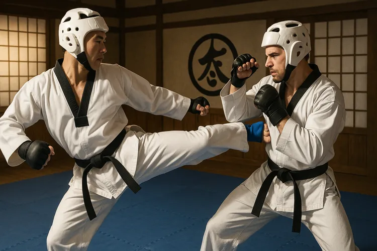 Taekwondo ITF Taekwondo Cover illustration