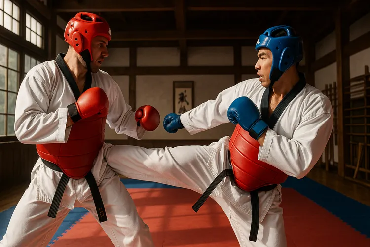 Taekwondo World Taekwondo Cover illustration