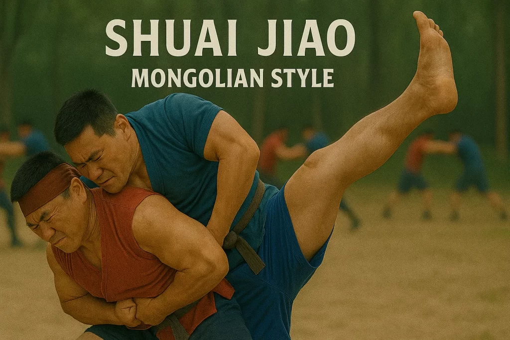 Shuai Jiao Mongolian Style Cover illustration