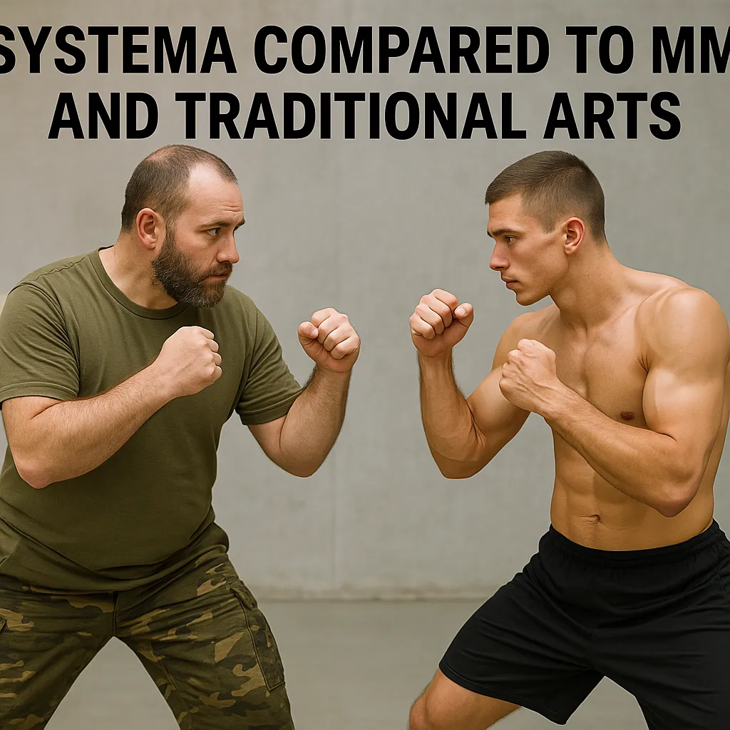 Systema Compared to MMA and Traditional Arts inner