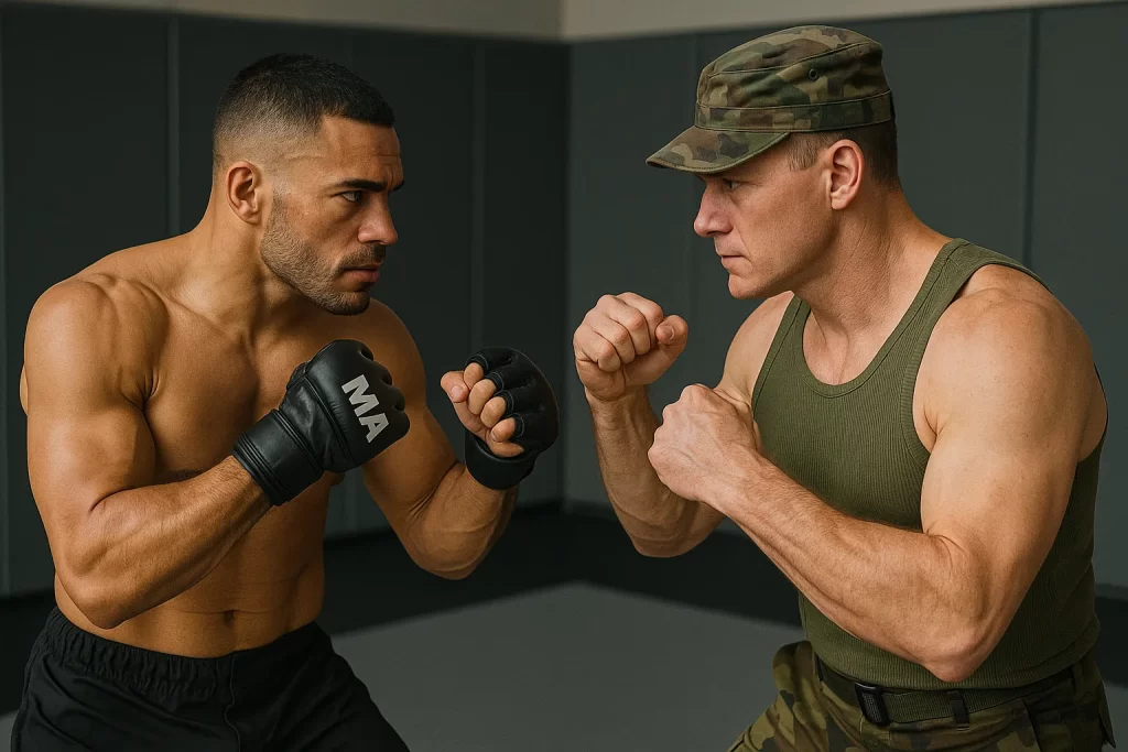 Vale Tudo Compared to MMA and Traditional Arts inside