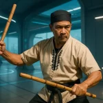 eskrima traditional futuristic dojo