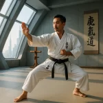 karate creativity futuristic dojo