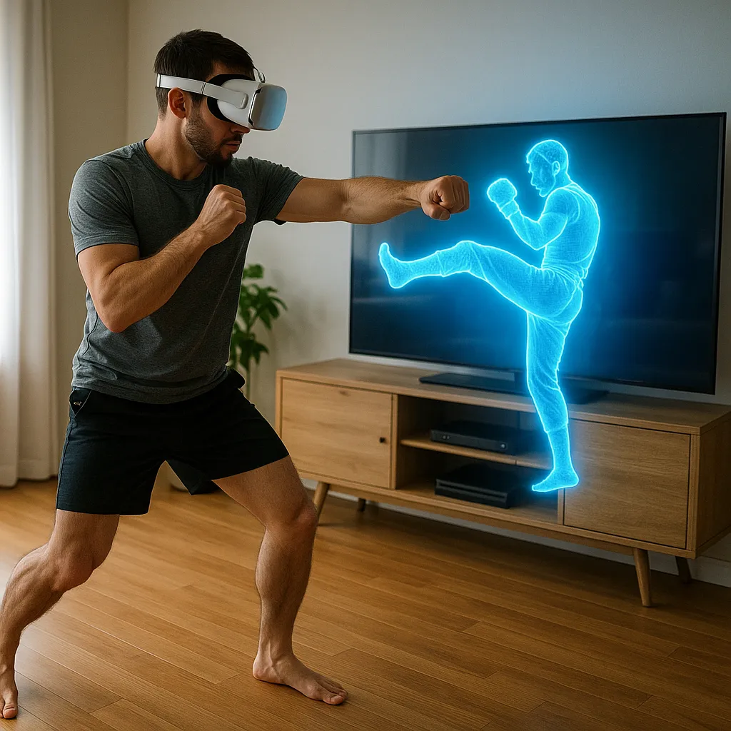savate digital training vr hologram