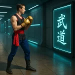 savate traditional futuristic hall