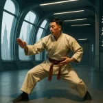 shuai jiao traditional futuristic