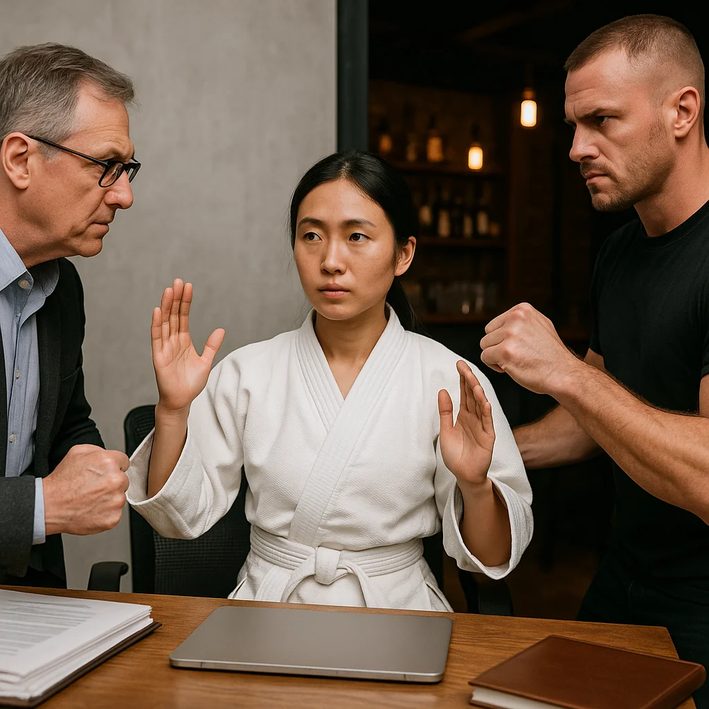 Aikido real world situation
