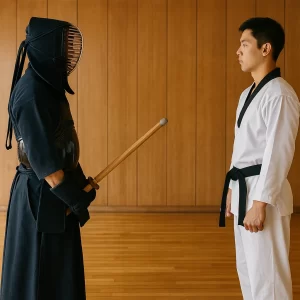 Kendo Taekwondo Faceoff