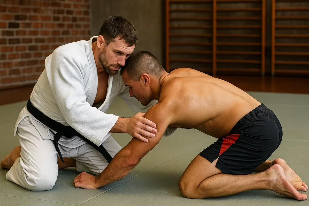 grappling training judo mma