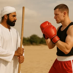 tahtib vs boxing faceoff